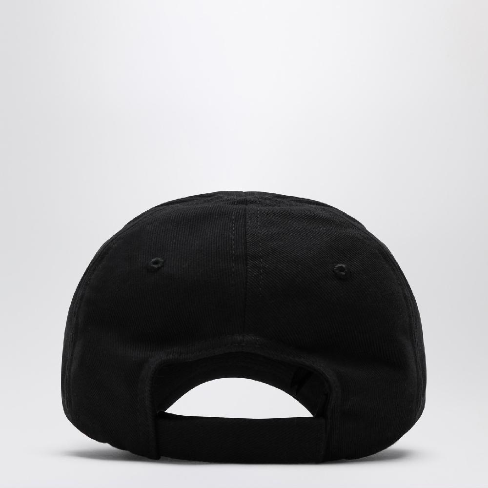 Balenciaga Cappello Da Baseball Nero Loop Sports Icon