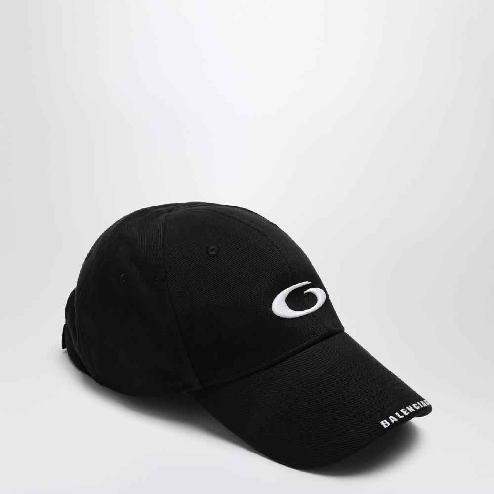 Balenciaga Cappello da baseball nero Loop Sports Icon