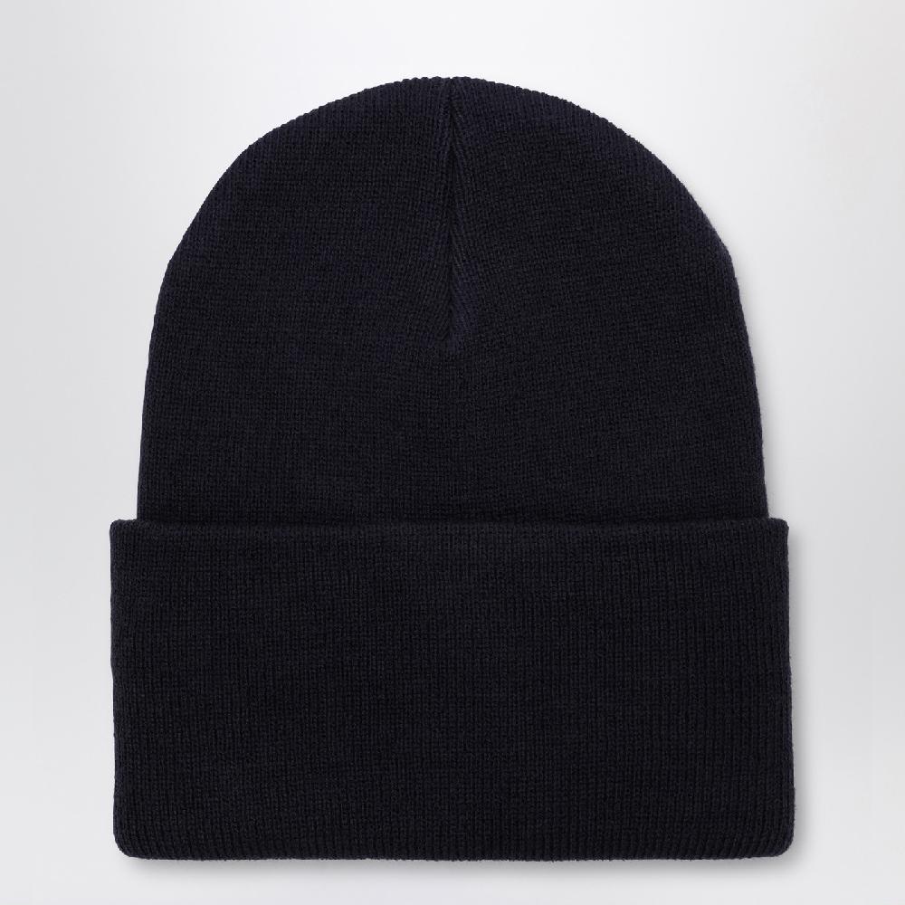 Carhartt WIP Cuffia Blu Con Patch Logo