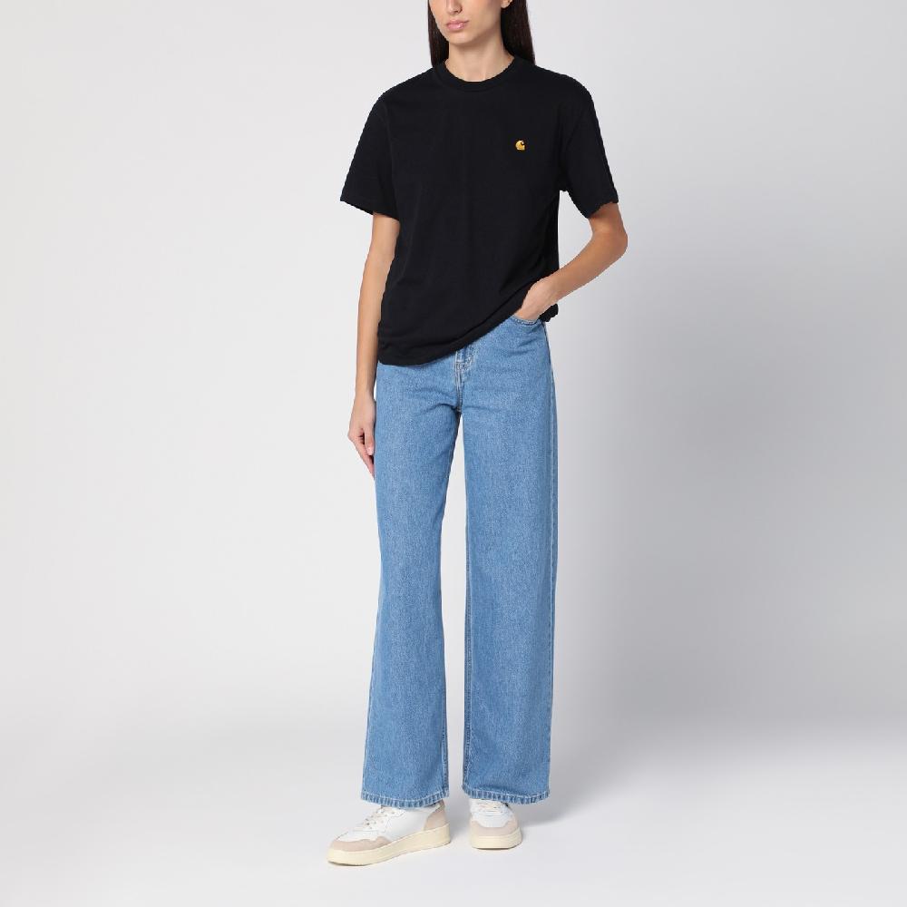 Carhartt WIP W S/S Chase T-Shirt Nera