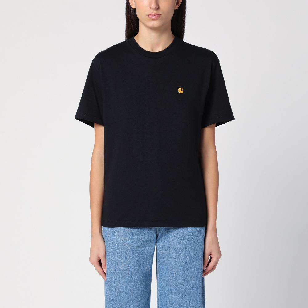 Carhartt WIP W S/S Chase T-Shirt nera