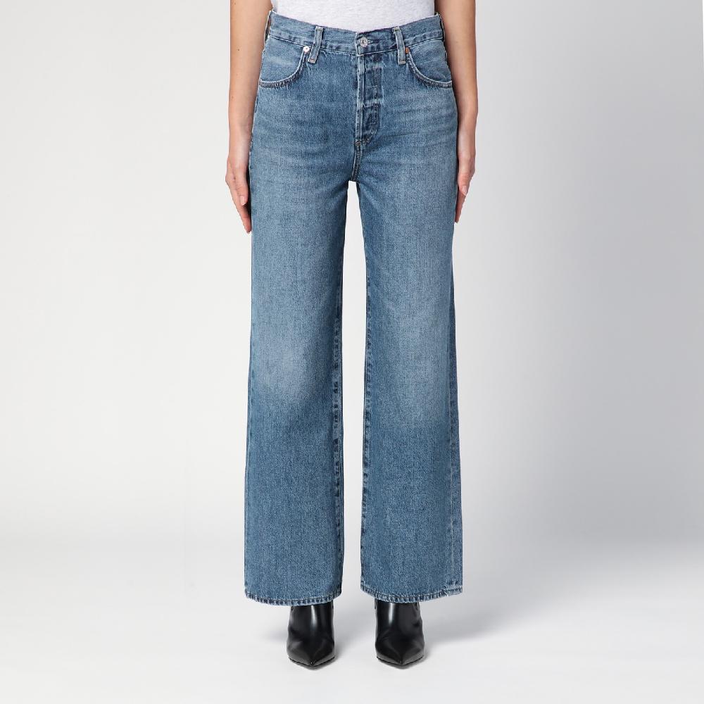 Citizens of Humanity Jeans dritto blu slavato