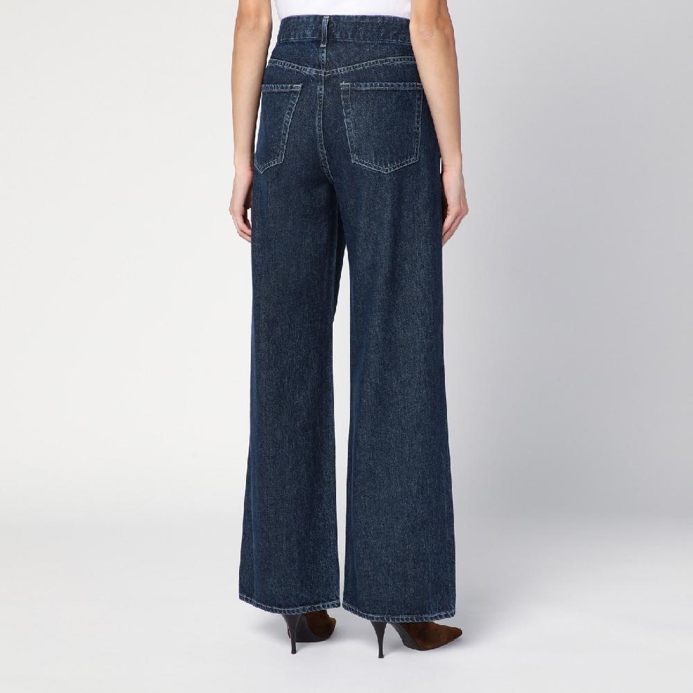 Citizens Of Humanity Jeans Scuro Ampio Con Pieghe