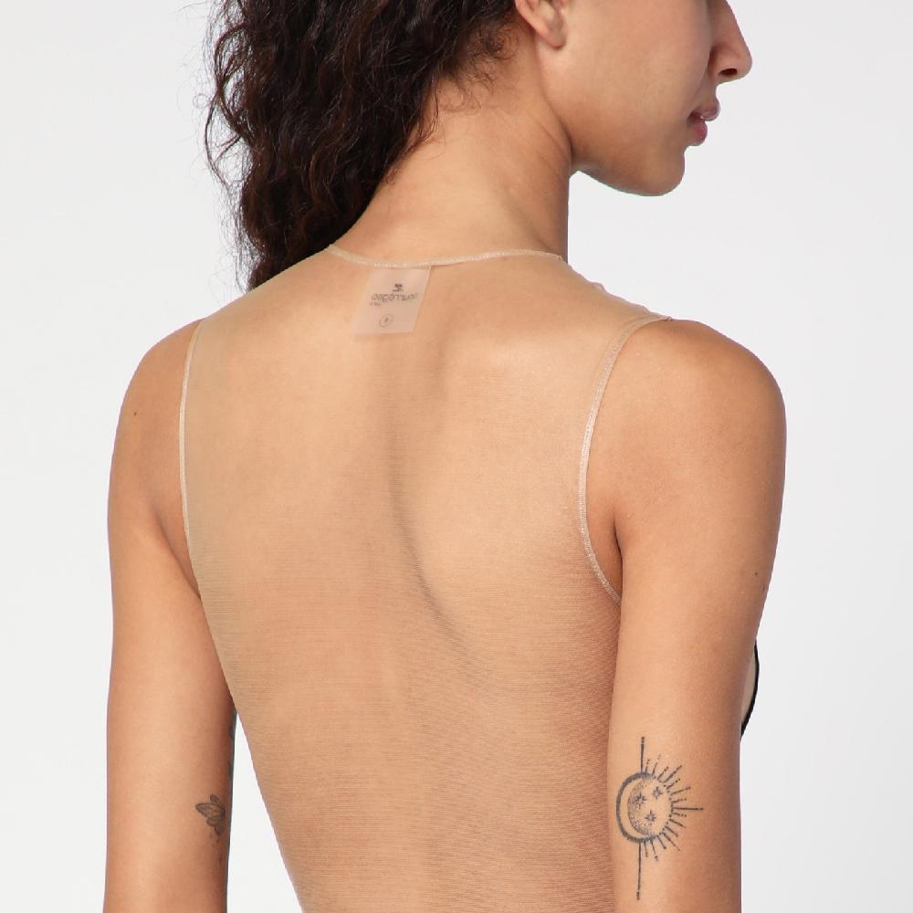 Courru00e8ges Body Illusione Sabbia/nero