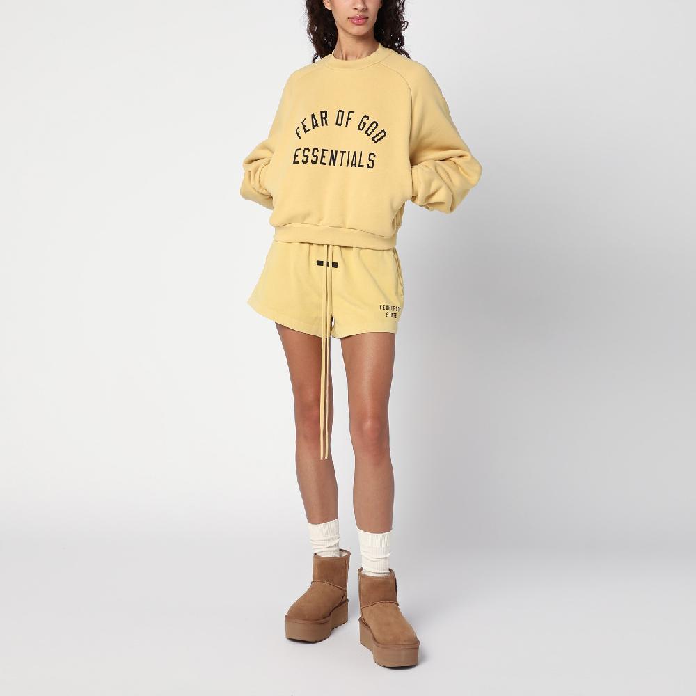 Fear Of God Essentials Short Color Ambra Con Logo