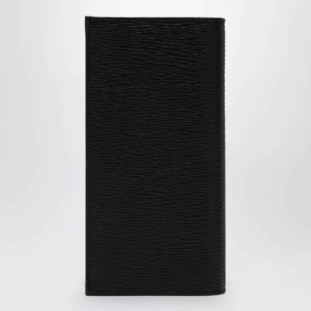 Ferragamo Portafoglio Organizer Gancini Nero/rosso