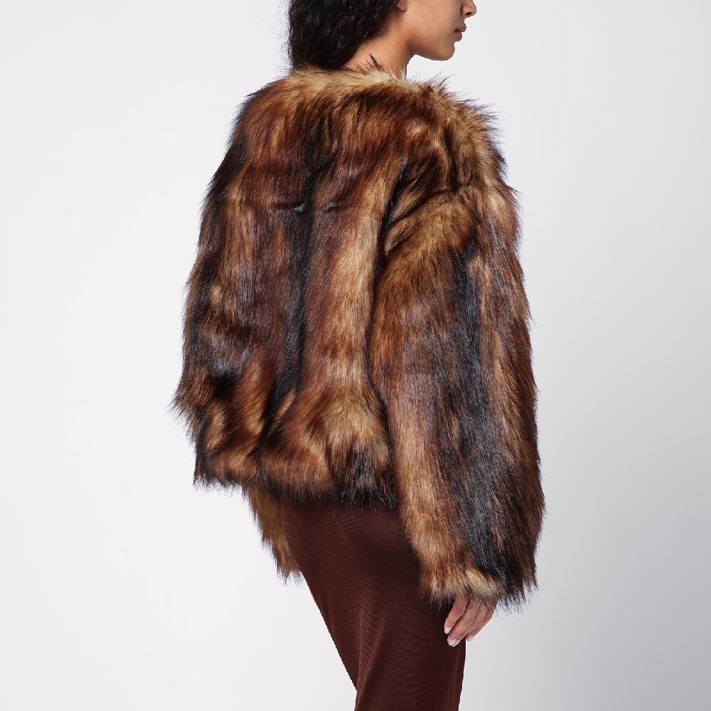 HALFBOY Giacca Con Zip In Ecopelliccia