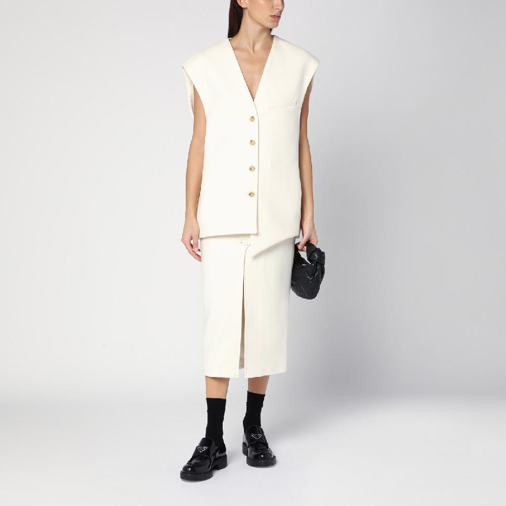 Margaux Lu00f6nnberg Gonna Jagger Midi Bianca