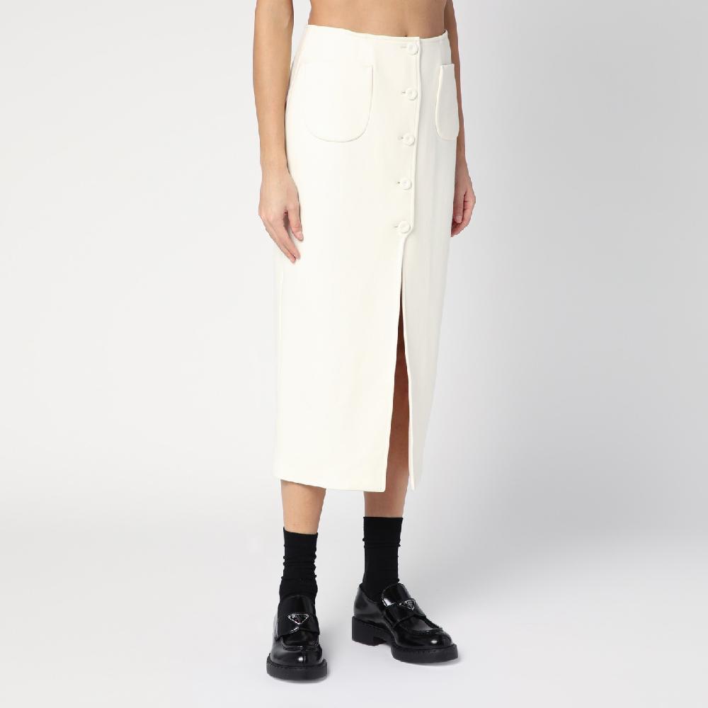 Margaux Lu00f6nnberg Gonna Jagger Midi Bianca