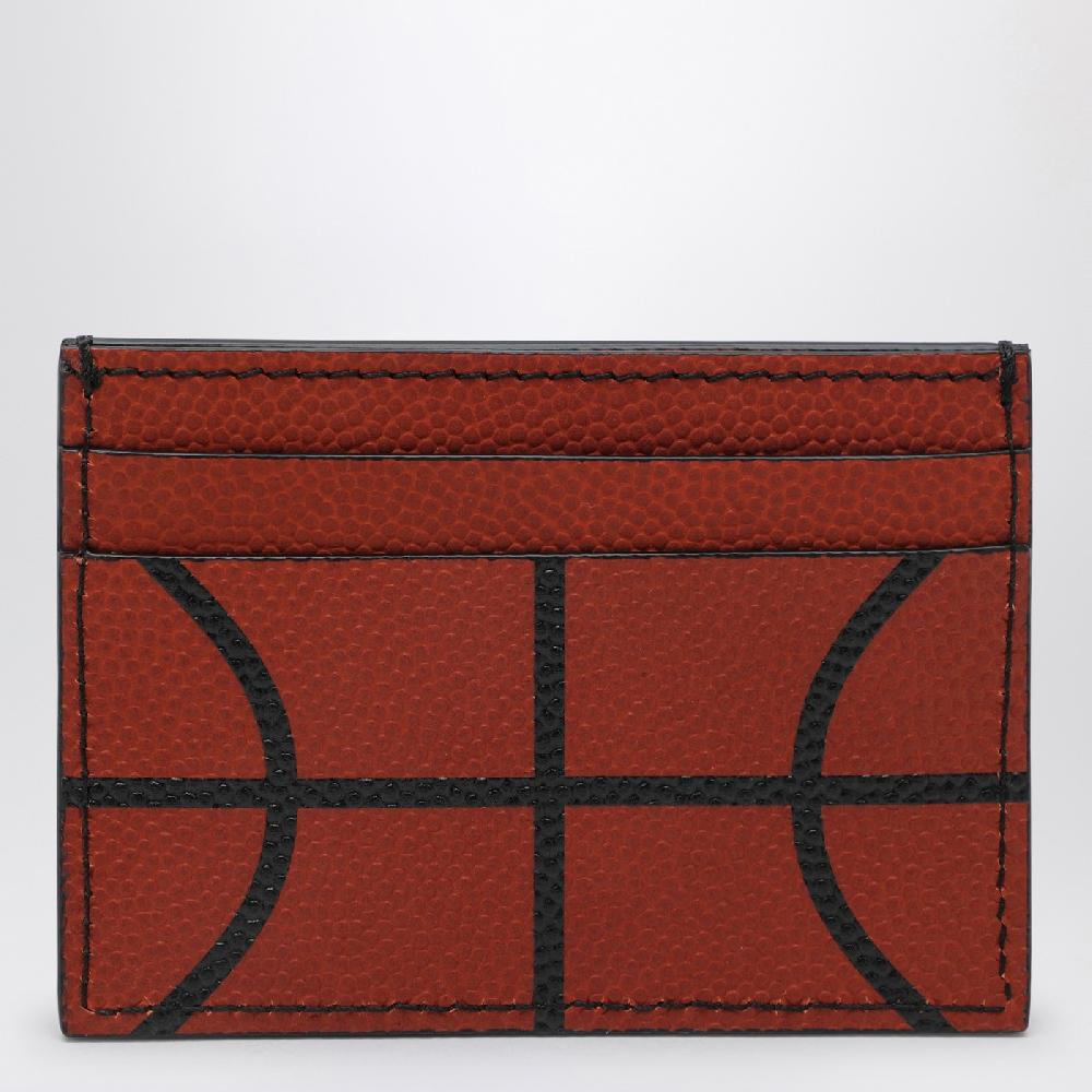Off-Whiteu2122 Portacarte Basket In Pelle