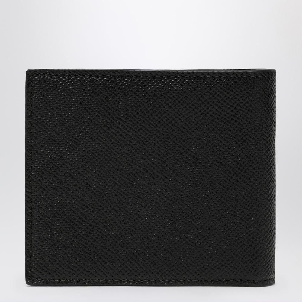 Dolce&Gabbana Portafoglio Nero Con Targhetta Logata