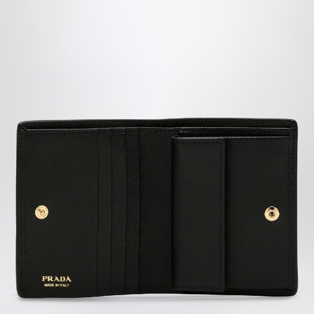 Prada Portafoglio Piccolo Nero In Re-Nylon