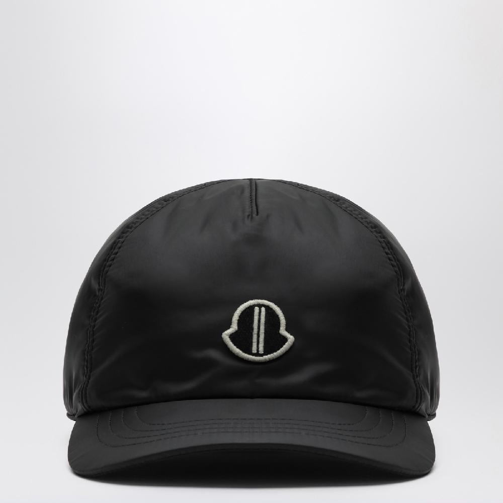 Rick Owens Baseball Cap Nero In Nylon