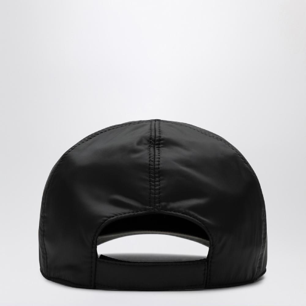 Rick Owens Baseball Cap Nero In Nylon