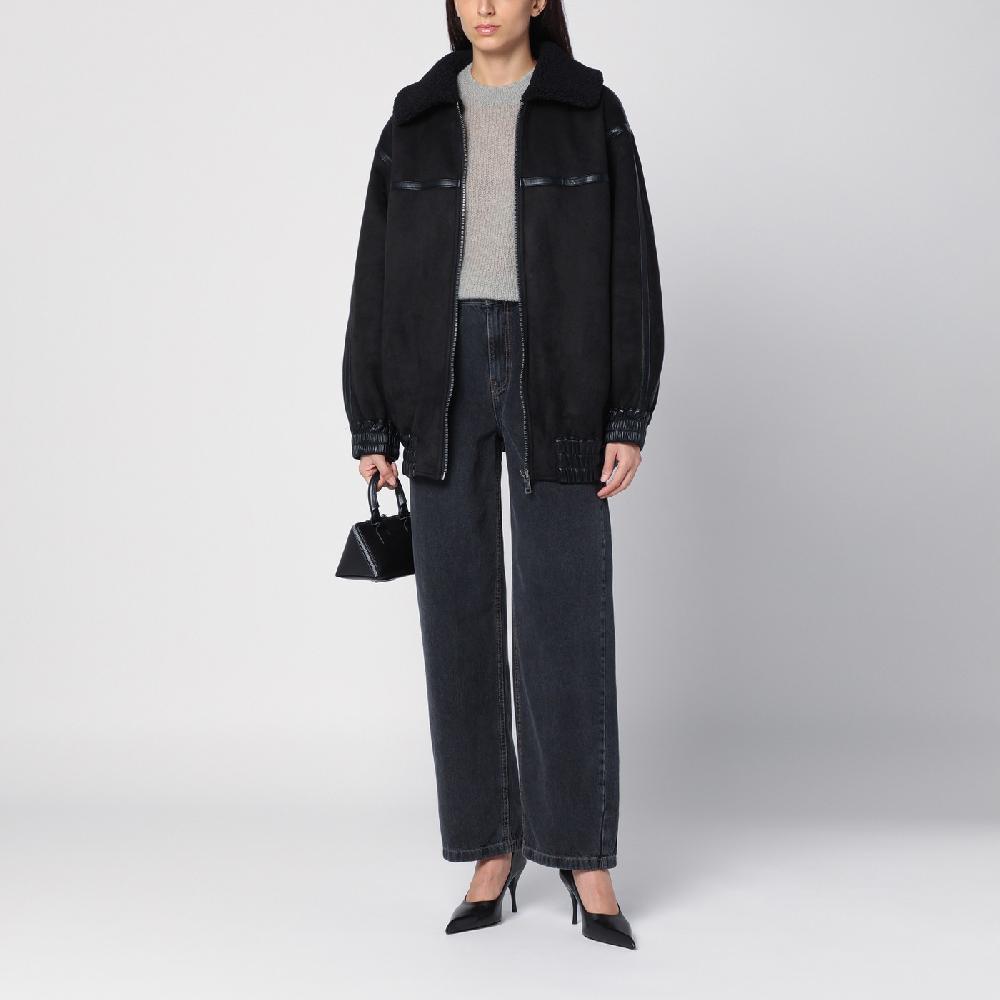 ROTATE Birger Christensen Jeans Ampio Grigio Scuro