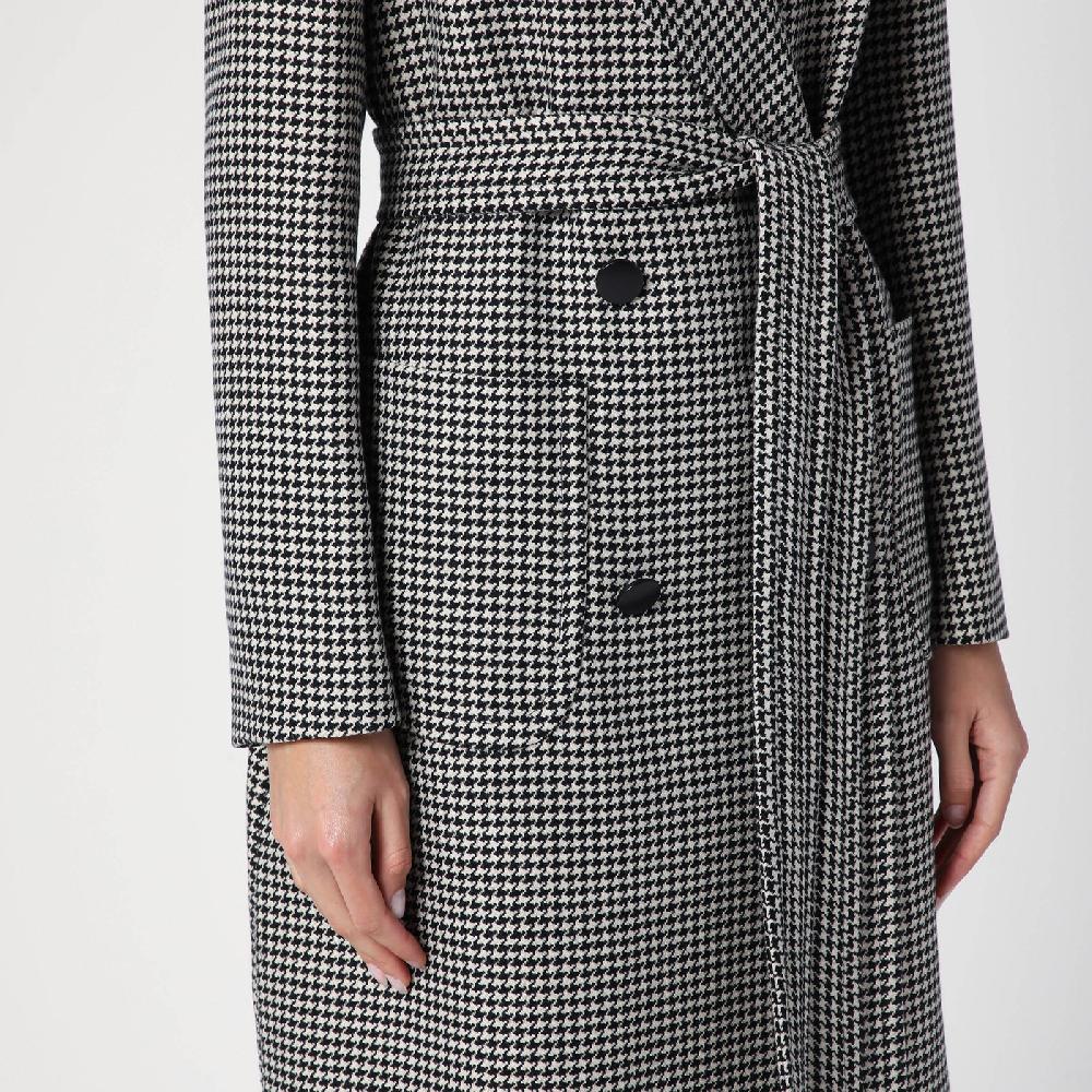 Tagliatore Cappotto Doppiopetto In Pied De Poule