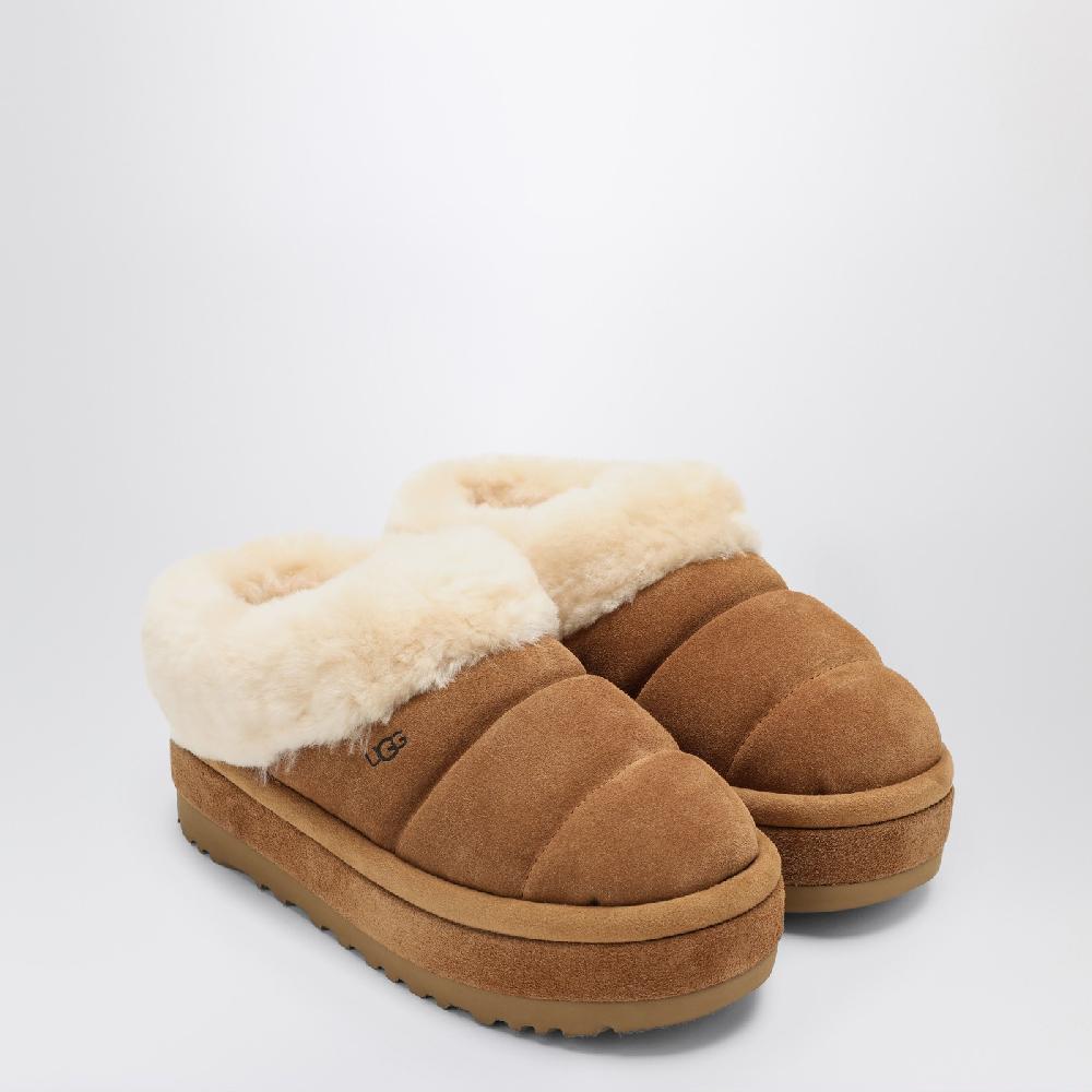 UGG Slide W Tazzlita castagna in suede