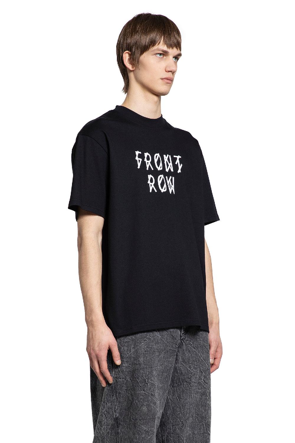 Antonioli 44 LABEL GROUP MAN BLACK T-SHIRTS & TANK TOPS