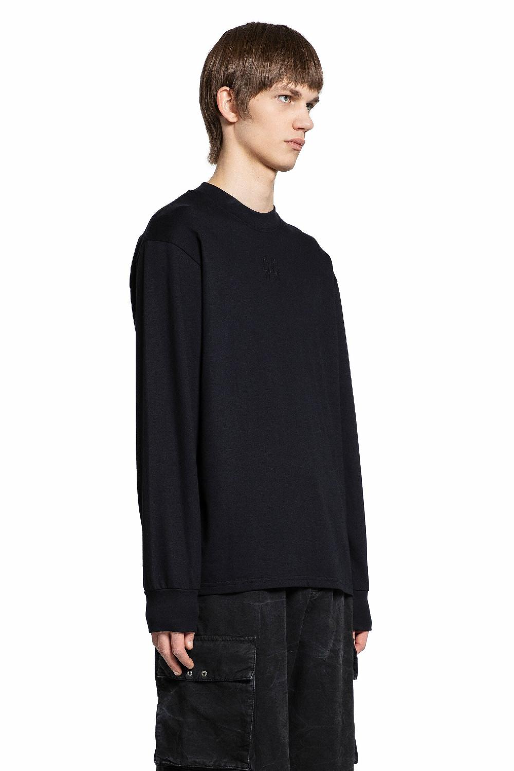 Antonioli 44 LABEL GROUP MAN BLACK T-SHIRTS & TANK TOPS