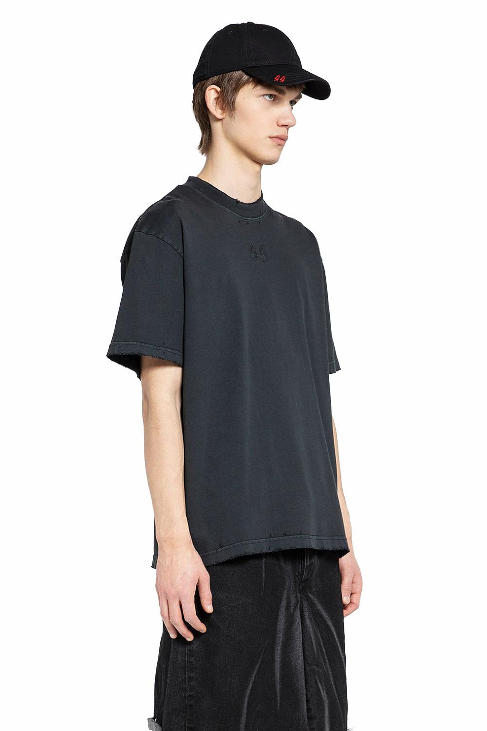 Antonioli 44 LABEL GROUP MAN BLACK T-SHIRTS & TANK TOPS