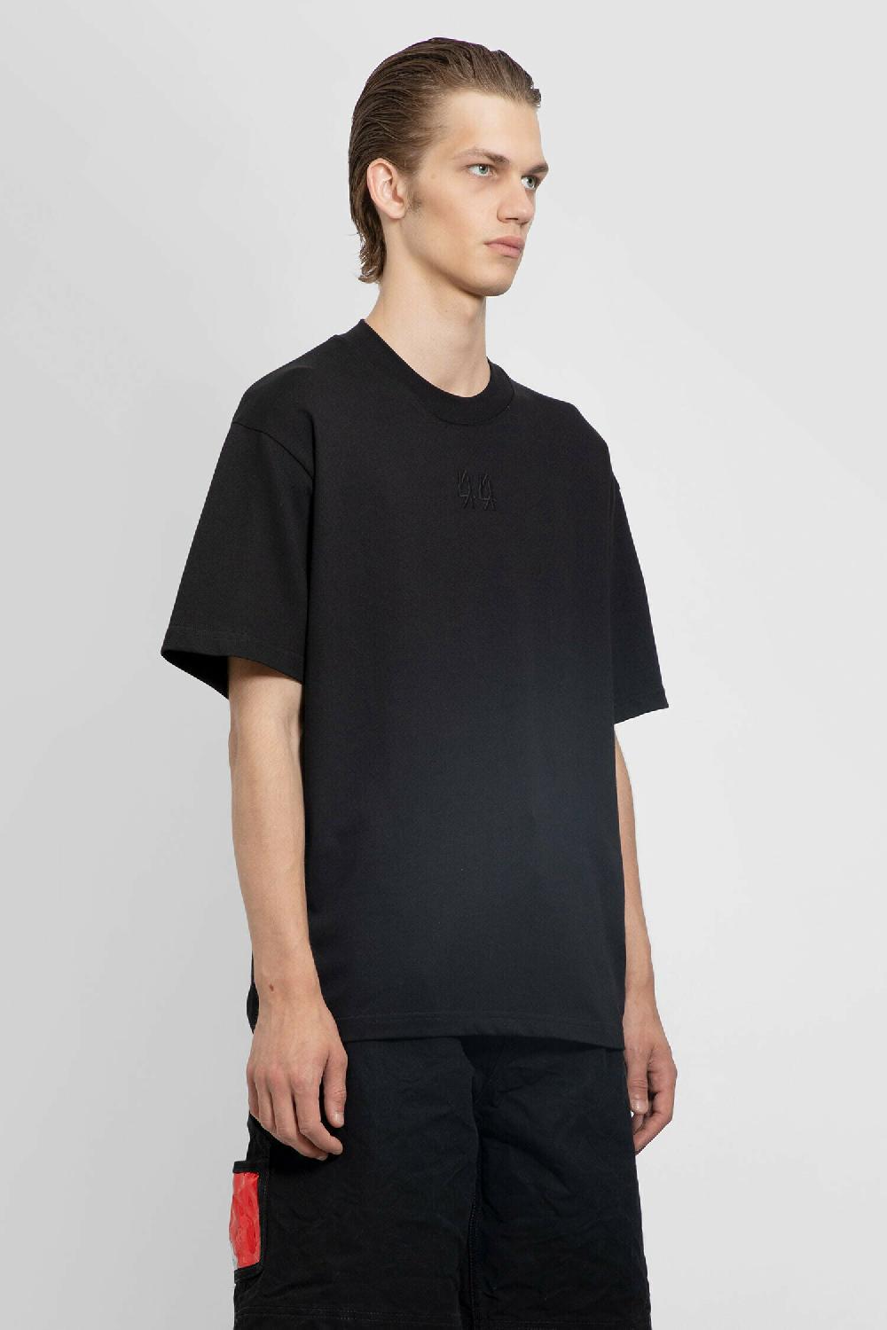 Antonioli 44 LABEL GROUP MAN BLACK T-SHIRTS & TANK TOPS