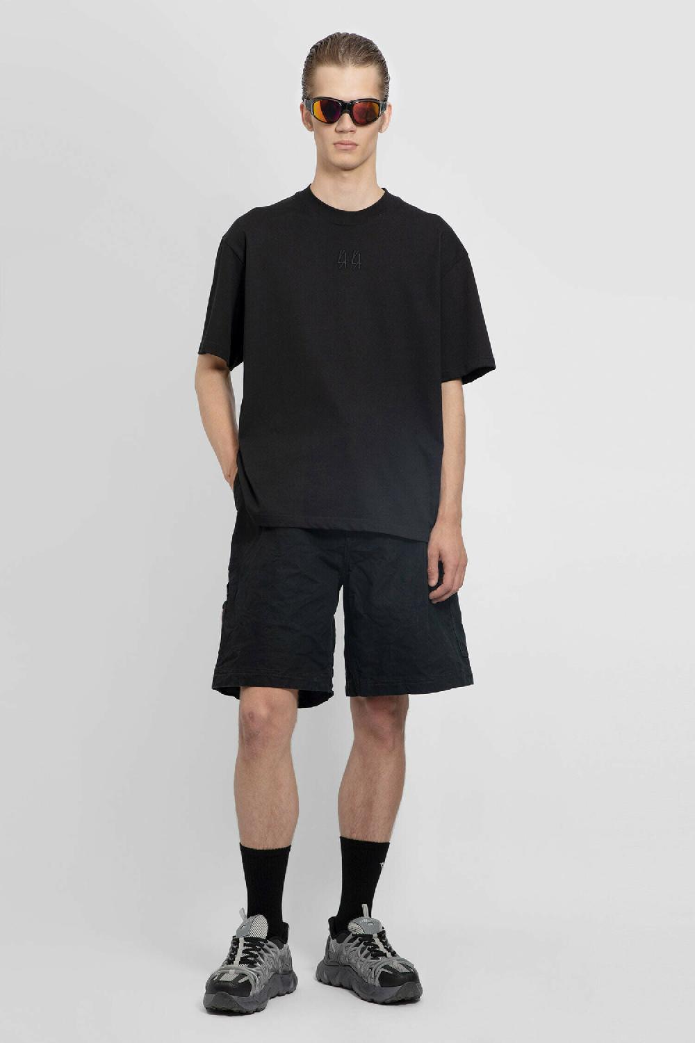 Antonioli 44 LABEL GROUP MAN BLACK T-SHIRTS & TANK TOPS