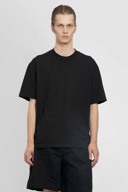 Antonioli 44 LABEL GROUP MAN BLACK T-SHIRTS & TANK TOPS