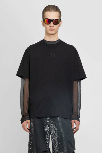 Antonioli 44 LABEL GROUP MAN BLACK T-SHIRTS & TANK TOPS