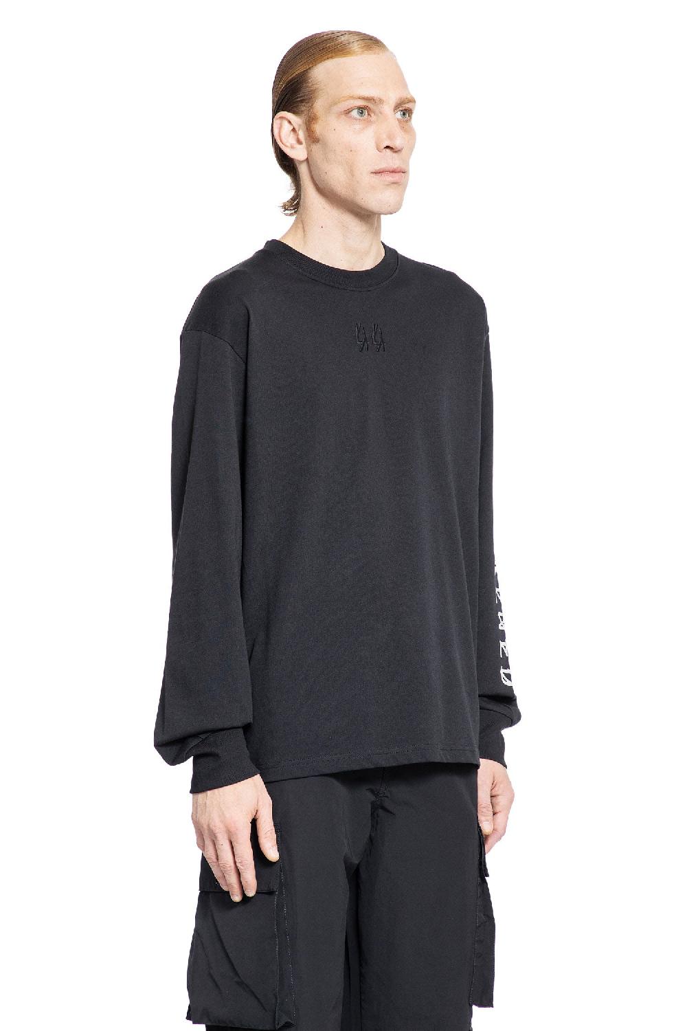 Antonioli 44 LABEL GROUP MAN BLACK T-SHIRTS & TANK TOPS
