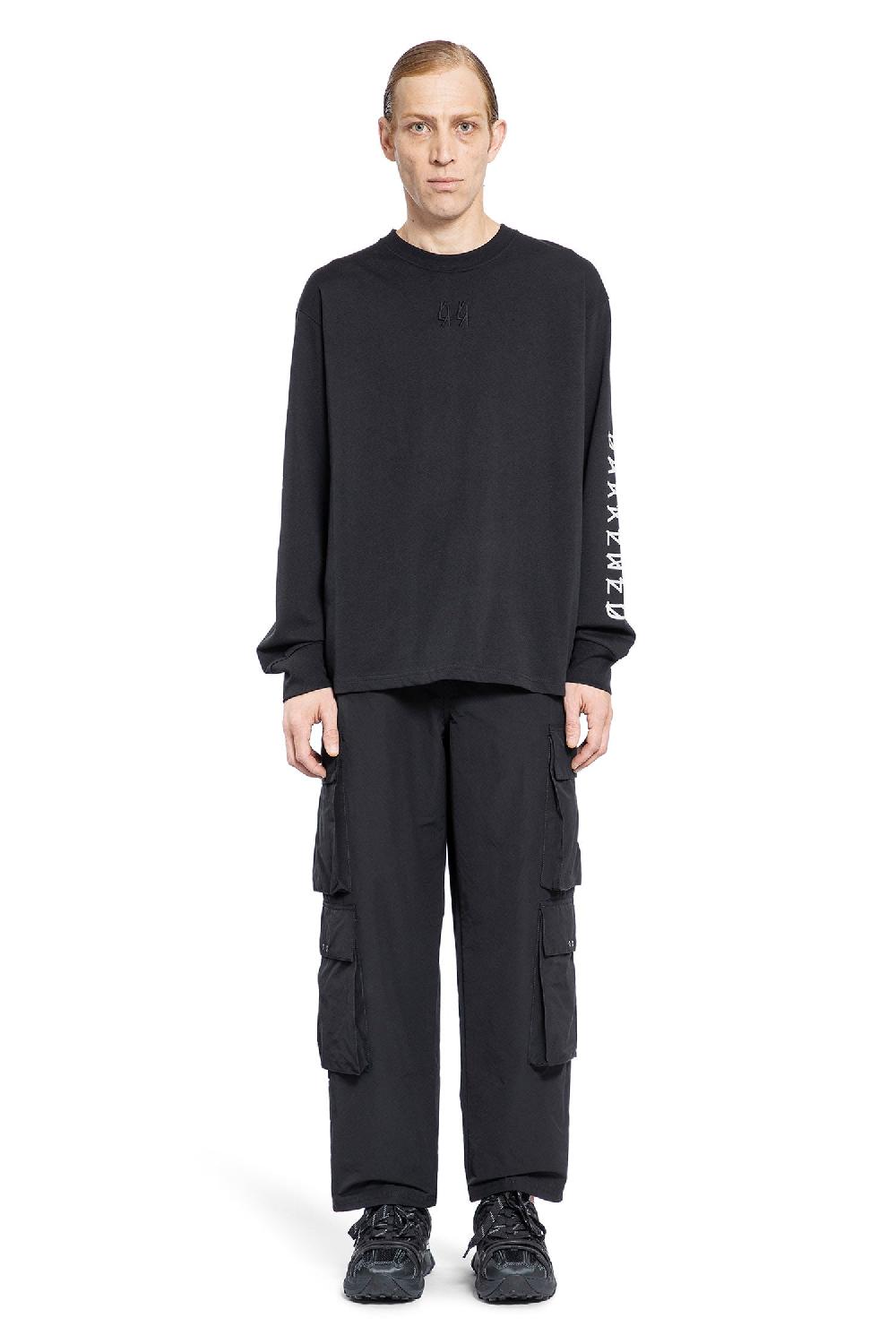 Antonioli 44 LABEL GROUP MAN BLACK T-SHIRTS & TANK TOPS