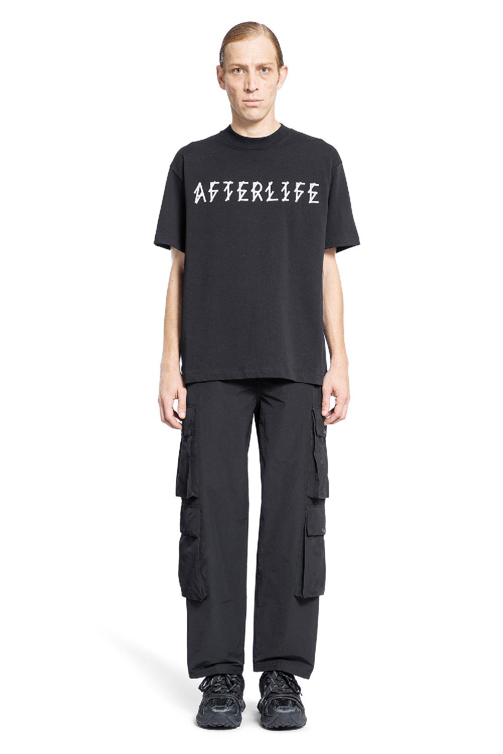 Antonioli 44 LABEL GROUP MAN BLACK T-SHIRTS & TANK TOPS