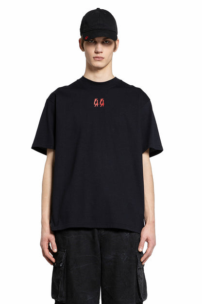 Antonioli 44 LABEL GROUP MAN BLACK T-SHIRTS & TANK TOPS
