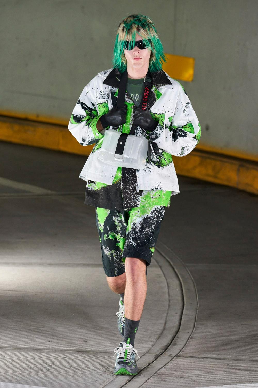 Antonioli 44 LABEL GROUP MAN MULTICOLOR SHORTS & SKIRTS