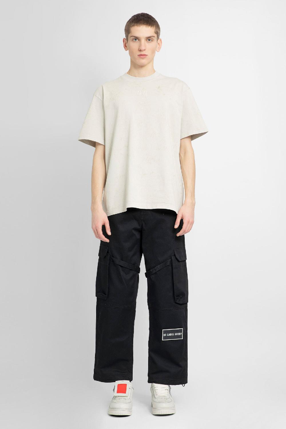 Antonioli 44 LABEL GROUP MAN OFF-WHITE T-SHIRTS & TANK TOPS