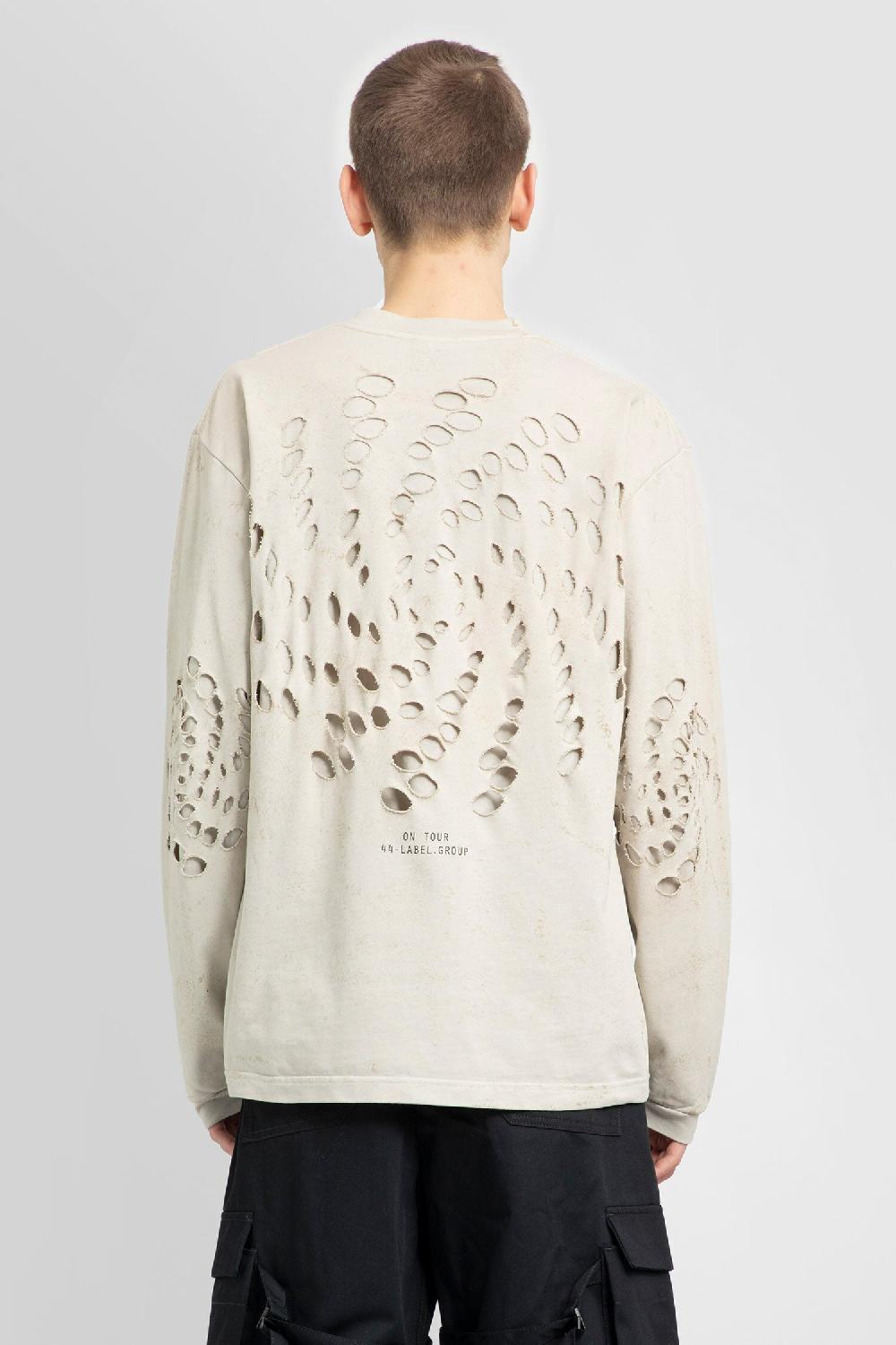 Antonioli 44 LABEL GROUP MAN OFF-WHITE T-SHIRTS & TANK TOPS