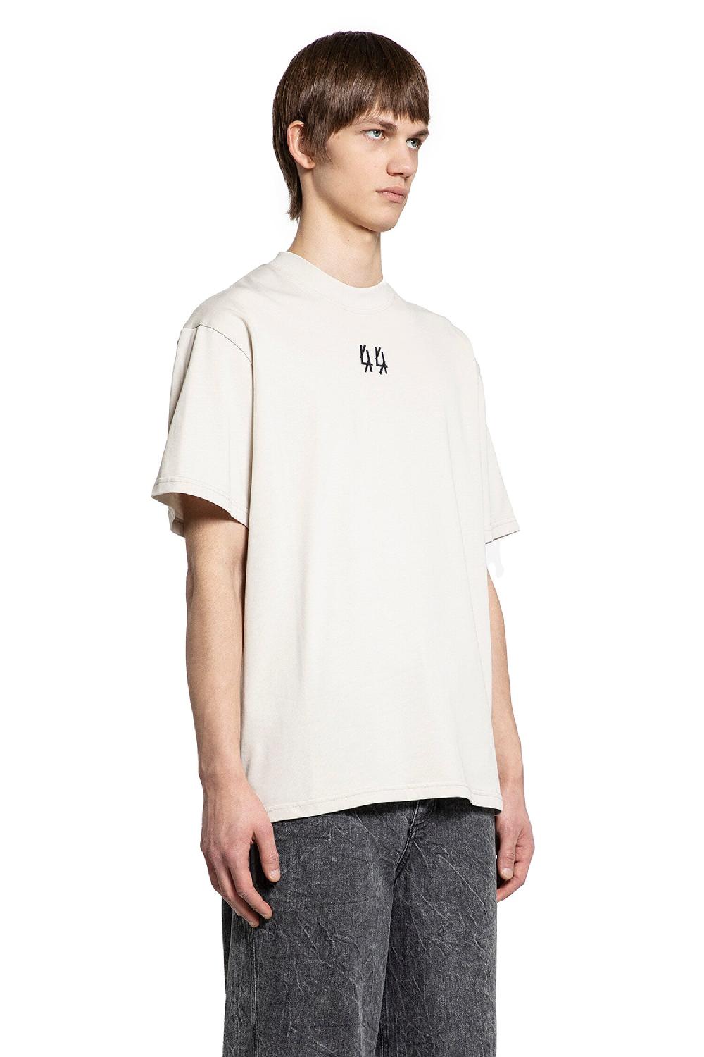 Antonioli 44 LABEL GROUP MAN OFF-WHITE T-SHIRTS & TANK TOPS