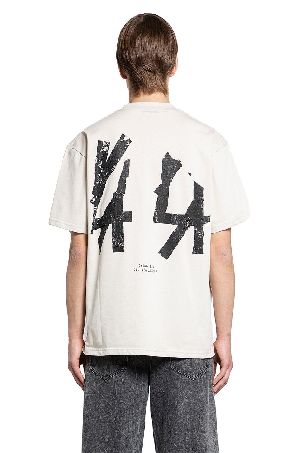 Antonioli 44 LABEL GROUP MAN OFF-WHITE T-SHIRTS & TANK TOPS