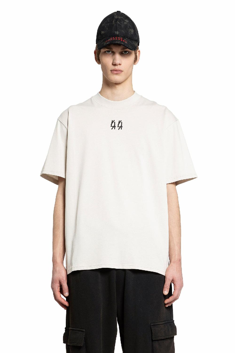 Antonioli 44 LABEL GROUP MAN OFF-WHITE T-SHIRTS & TANK TOPS