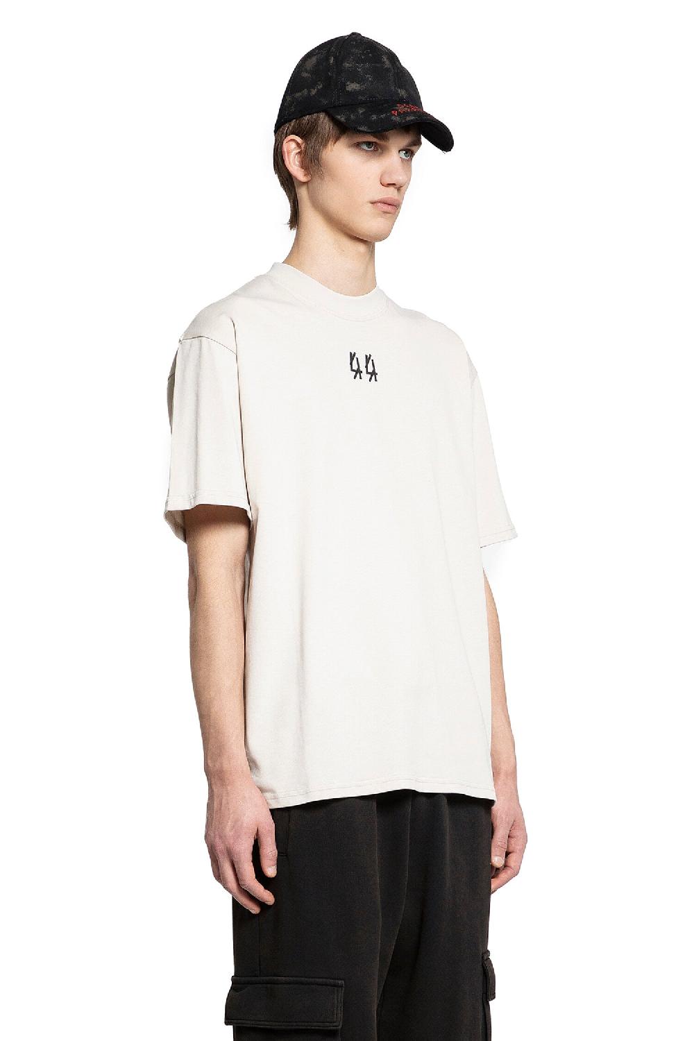 Antonioli 44 LABEL GROUP MAN OFF-WHITE T-SHIRTS & TANK TOPS