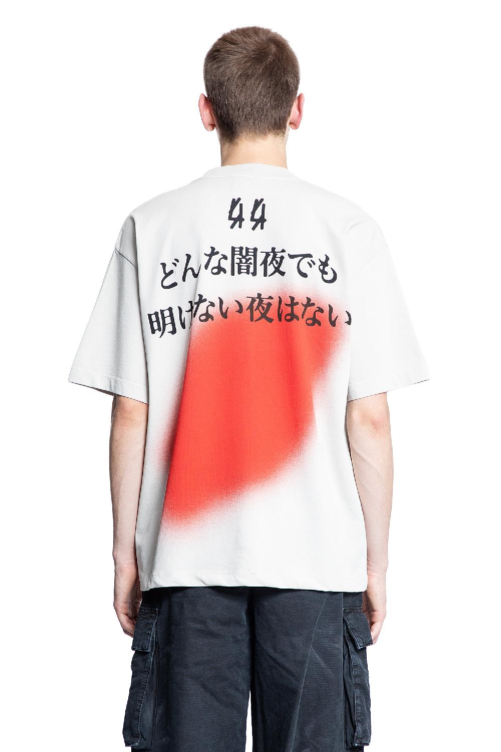 Antonioli 44 LABEL GROUP MAN OFF-WHITE T-SHIRTS & TANK TOPS