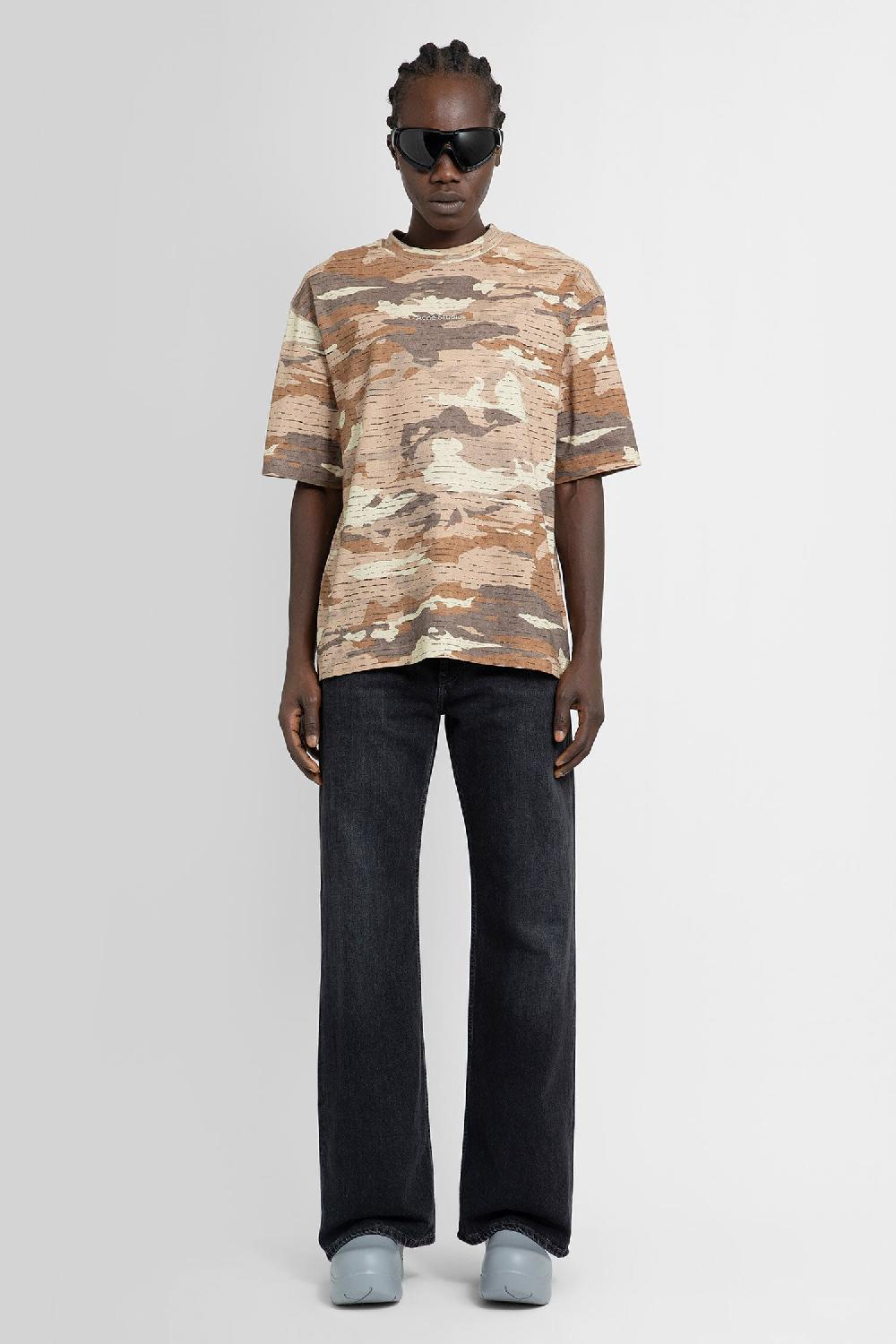 Antonioli ACNE STUDIOS MAN BEIGE T-SHIRTS & TANK TOPS