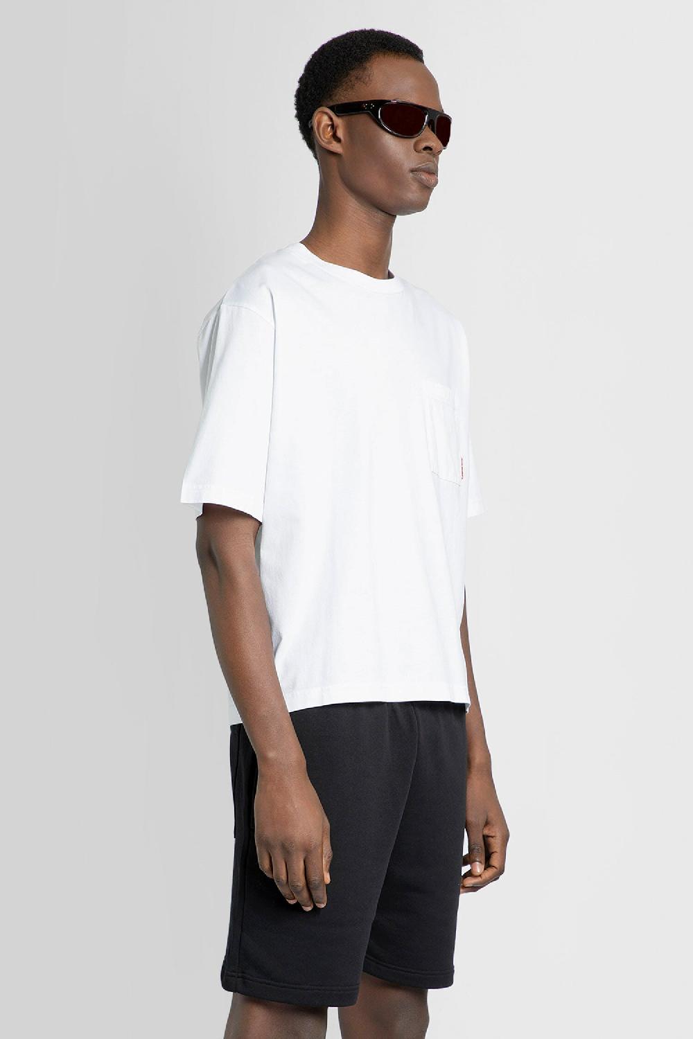 Antonioli ACNE STUDIOS MAN WHITE T-SHIRTS & TANK TOPS