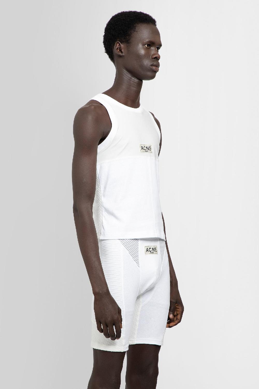 Antonioli ACNE STUDIOS MAN WHITE T-SHIRTS & TANK TOPS