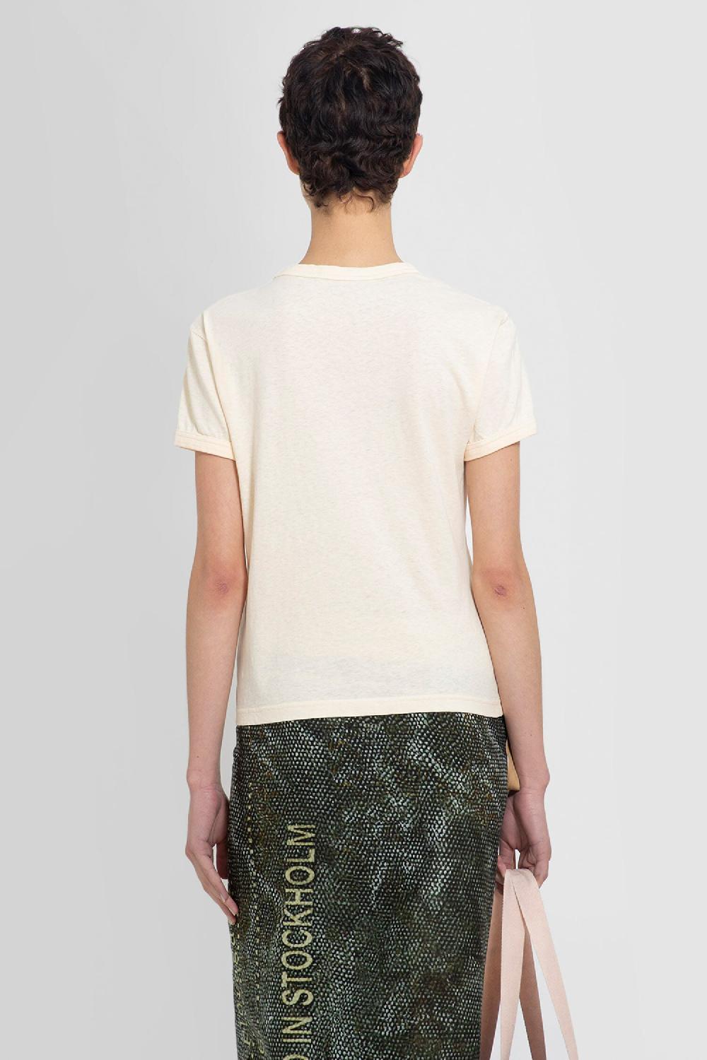 Antonioli ACNE STUDIOS WOMAN ORANGE T-SHIRTS & TANK TOPS