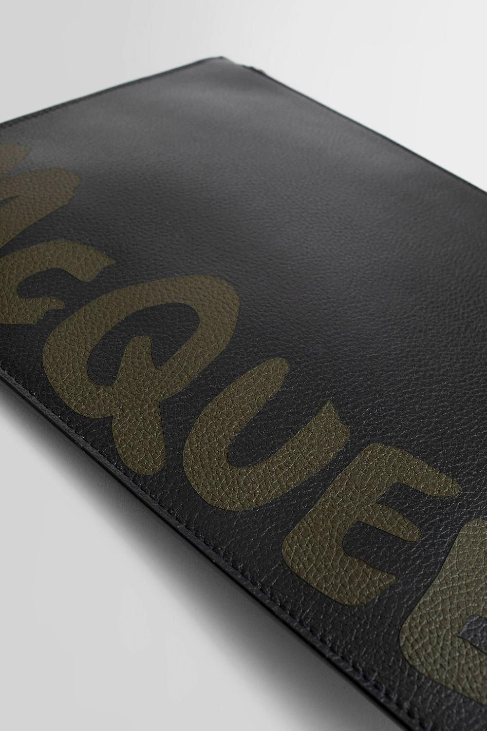 Antonioli ALEXANDER MCQUEEN MAN BLACK CLUTCHES & POUCHES