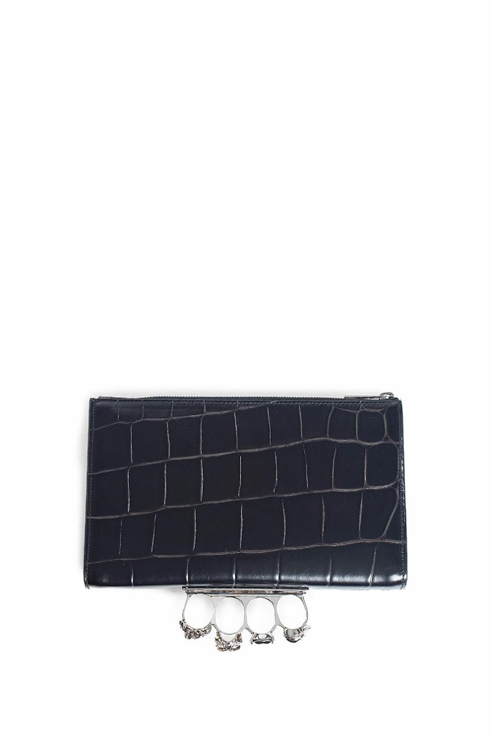 Antonioli ALEXANDER MCQUEEN MAN BLACK CLUTCHES & POUCHES