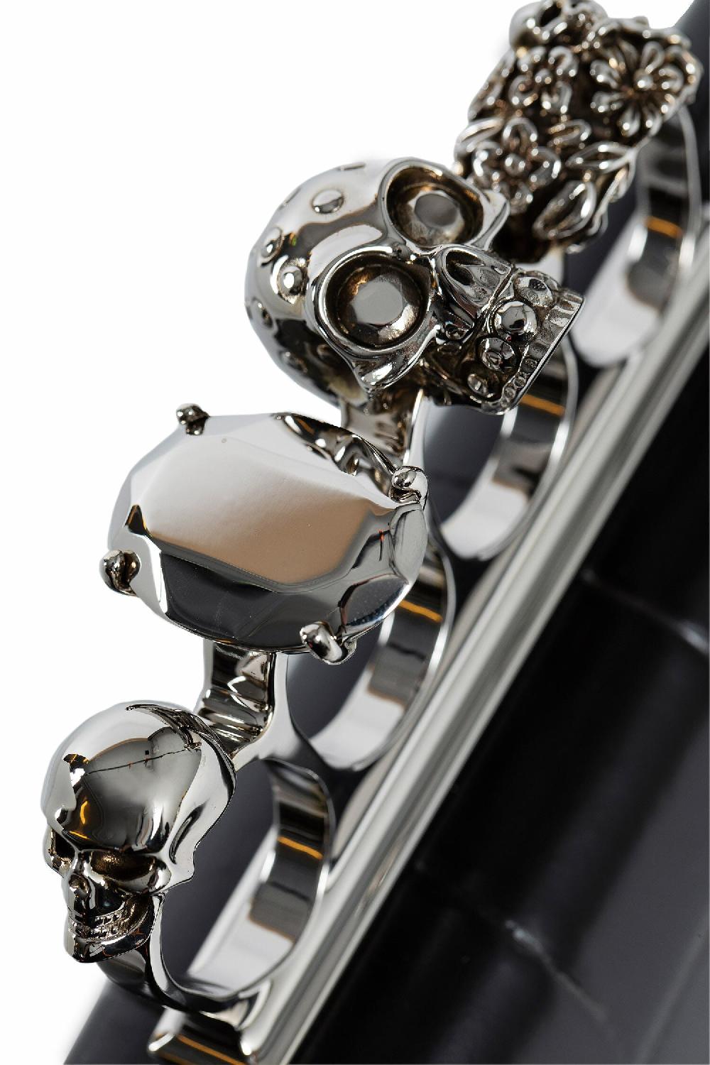 Antonioli ALEXANDER MCQUEEN MAN BLACK CLUTCHES & POUCHES