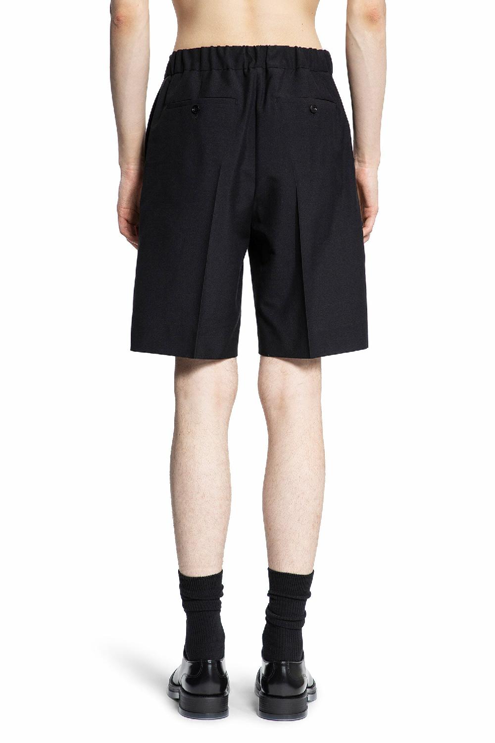 Antonioli ALEXANDER MCQUEEN MAN BLACK SHORTS & SKIRTS