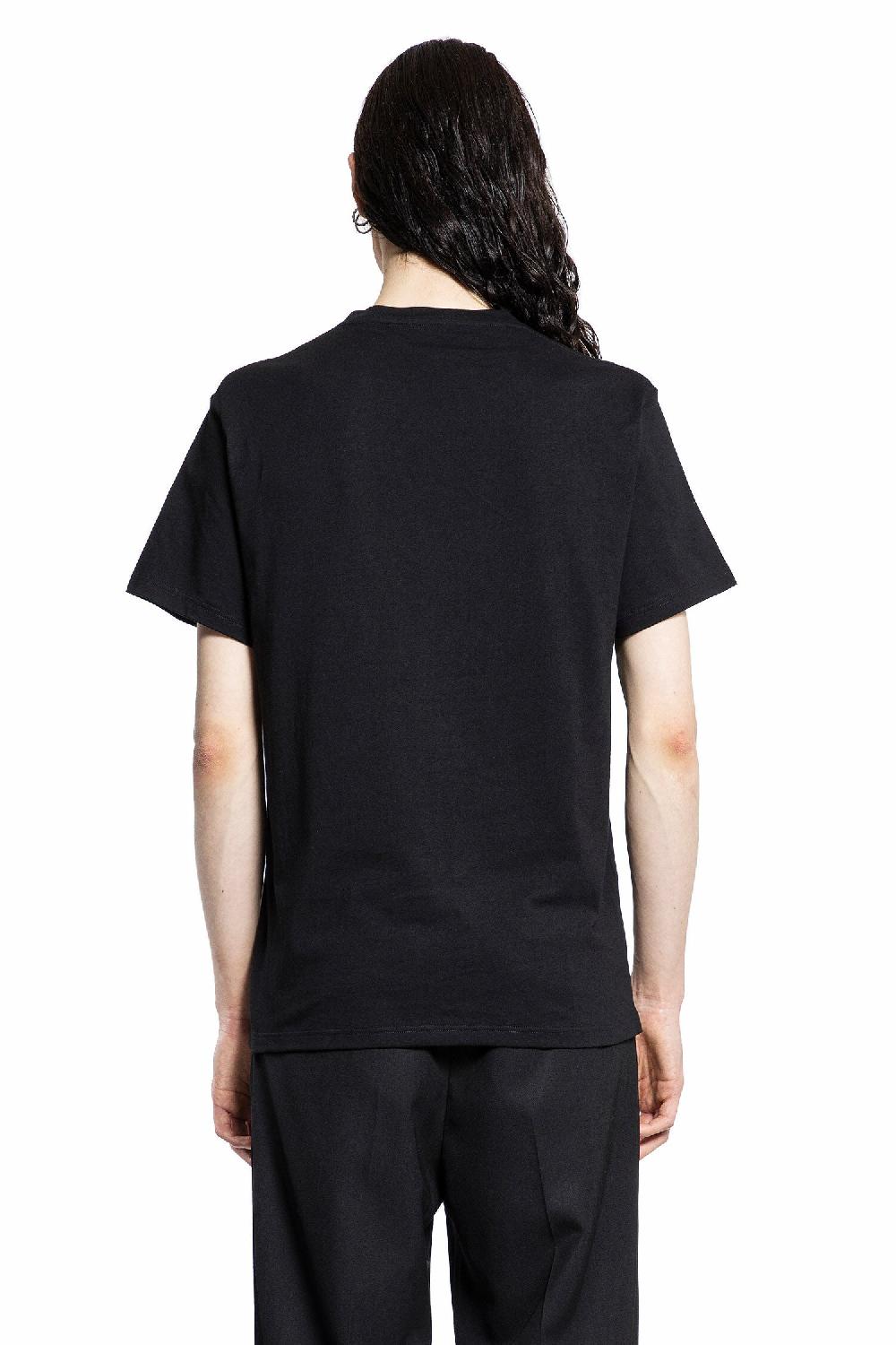 Antonioli ALEXANDER MCQUEEN MAN BLACK T-SHIRTS & TANK TOPS