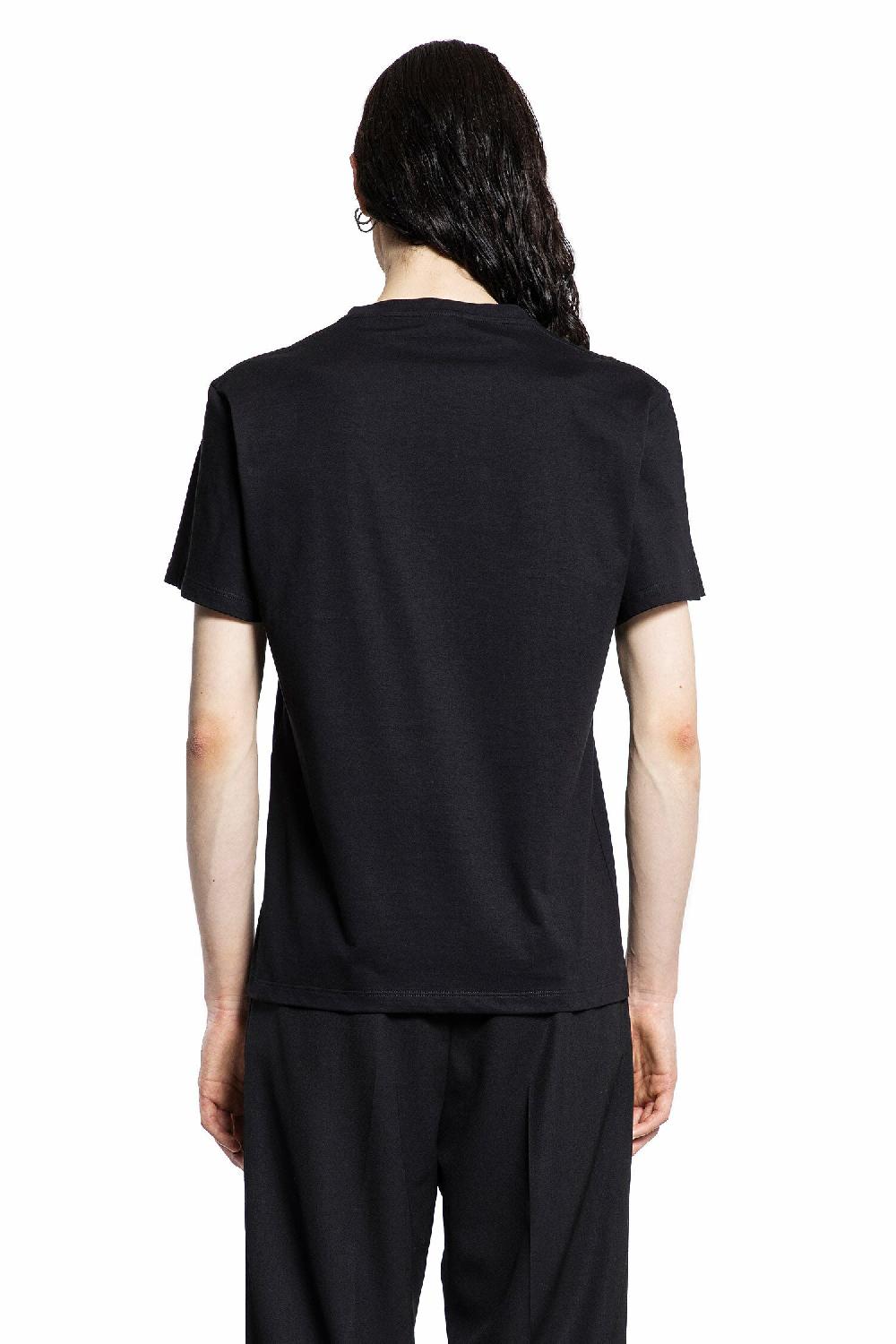 Antonioli ALEXANDER MCQUEEN MAN BLACK T-SHIRTS & TANK TOPS